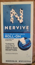 Nervive Nerve Pain Relieving Liquid Roll On, Fast Acting No-Mess Max Strength - £19.73 GBP