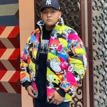 Men’s Nick Squad Multicolor Puffer Jacket - $250.00