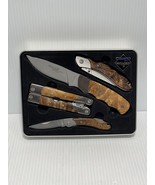 Appalachian Trail Knife &amp; Multi Tool Set - 1 Fixed Blade 2 Folding 1 Mul... - $34.98