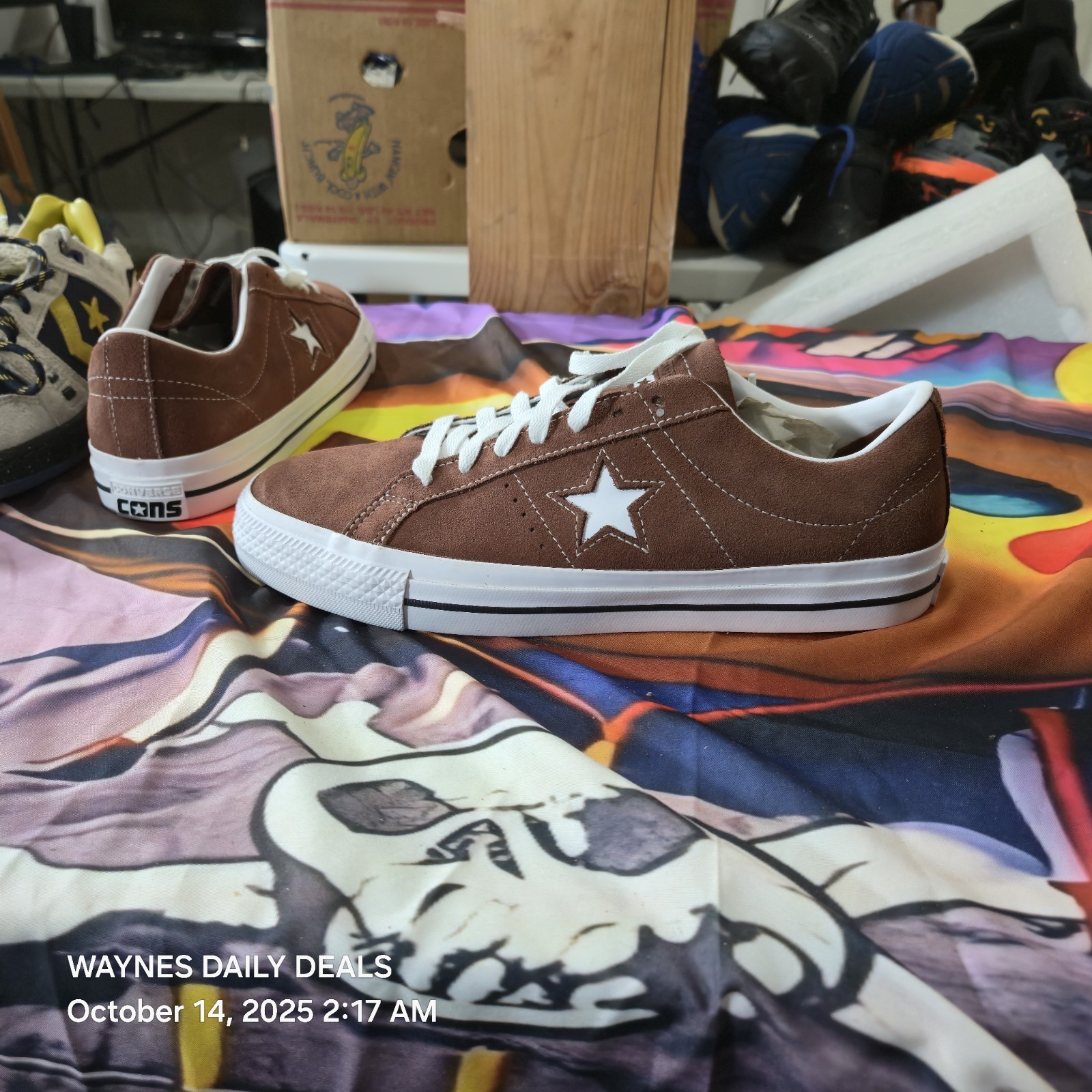 Converse One Star Ox (Brown Suede) – Size US 9.5 Men’s / 11 Women’s Unisex  Item image 2