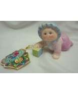 VINTAGE 1984 CABBAGE PATCH KIDS BABY GIRL 3&quot; CERAMIC FIGURINE 1980&#39;s NEW - $25.13 CAD