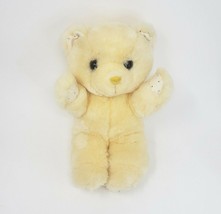 11&quot; Vintage Cuddle Wit Creme Teddy Bear Stuffed Animal Plush Toy Baby Lovey - £52.38 GBP