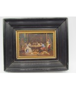 Louis Auguste Georges Loustaunau - The Morning Read - Antique Painting 1... - $324.99