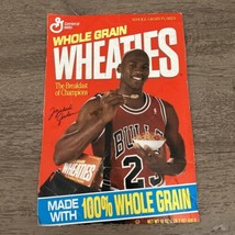 94 Michael Jordan Wheaties Box 18 Oz. Chicago Bulls Front Box Cover Only -w/WEAR - £11.99 GBP