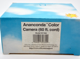 X-10 SC18A Color Ananconda Color Camera 60 Ft. Cord w/Microphone  New in... - £23.18 GBP