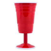 Reusable 14 oz Red Wine Cup - BPA &amp; Phthalates Free, Dishwasher Safe - £9.60 GBP