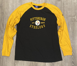 Reebok Vintage NFL Long Sleeve T-shirt Pittsburgh Steelers Men XL - $21.89