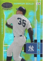 2003 Leaf Certified Materials Mirror Gold Rick Johnson 130 Yankees 19/25 - £4.71 GBP