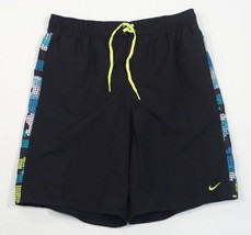 Nike Black Brief Lined Swim Trunks Boardshorts Men&#39;s NWT - £47.44 GBP