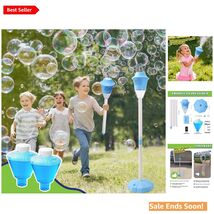 Rechargeable 47-Inch Bubble Maker with Lights – Perfect for Outdoor Fun! - $44.50