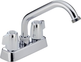 Peerless P299232 Chrome 2-Handle Centerset Utility Sink Faucet. - £41.42 GBP
