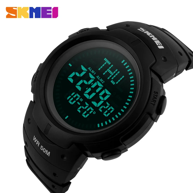 Watch  Outdoor  Comp Watch Men Multifunction Waterproof LED Electronic Digital   - £47.03 GBP