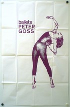 Peter Goss «Ballets» – Original Poster – Very Rare – Poster - Circa 1970 - £129.55 GBP