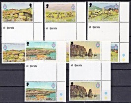 Isle of Man 163-167 MNH Gutter pairs Landmarks ZAYIX 041322SM30M - £1.72 GBP