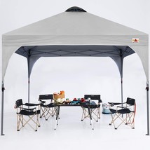 ABCCANOPY Outdoor Pop up Canopy Tent 10x10 Camping Sun Shelter-Series, Gray - £165.50 GBP