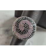 Womens Vintage Estate Sterling Silver Modernist Spiral Ring 8.0g E7067 - €42,78 EUR