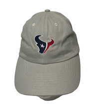 Houston Texans Hat Mens Gray Adjustable Baseball Cap NFL Football Embroi... - $276.62 MXN