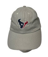Houston Texans Hat Mens Gray Adjustable Baseball Cap NFL Football Embroi... - $20.58 CAD