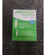 One Touch Delica Plus Lancets 100 Extra Fine 33 Gauge Exp 01/31/2027 - £9.23 GBP