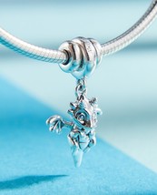 2019 Autumn Release Sterling Silver You Are Magic Dragon Dangle Charm Pendant  - £13.76 GBP