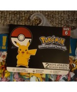 Christmas kids 2pk boxers "Pokemon"  - $12.95