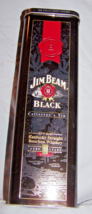 2002 Jim Beam Black Collector&#39;s Tin-Kentucky Straight Bourbon Whiskey-11 inches - £13.47 GBP