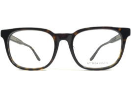 Bottega Veneta BV0026OA 005 Eyeglasses Frames Brown Tortoise Square 50-18-145 - £74.83 GBP