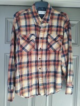 Vintage 80&#39;s Men&#39;s Flannel Wool Shirt 100% Acrylic SZ XL BENGAL LANCER - £16.18 GBP