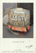 KATSUHIKO HIBINO Galerie Lafayette, 1988 - Signed - £356.97 GBP