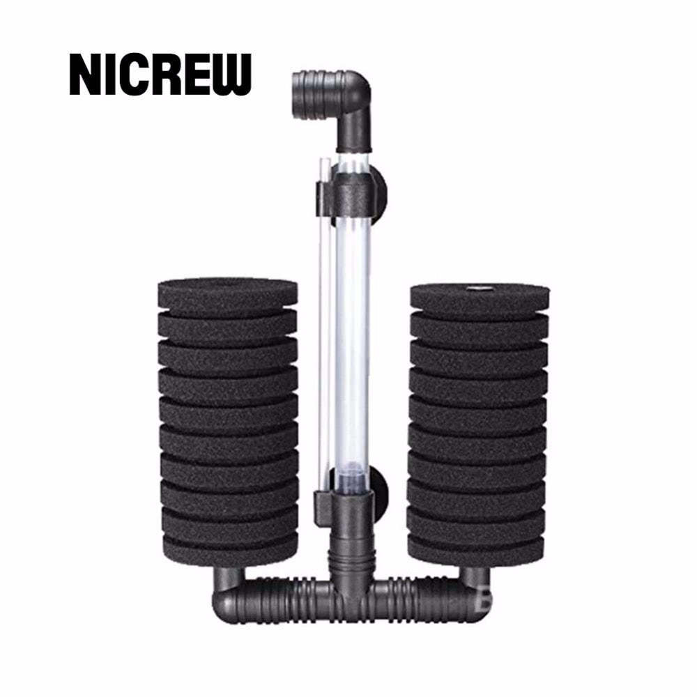 Aquarium Skimmer Sponge Filter Fish Tank Air Pump Filter Accessories Pra... - $16.19+