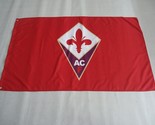 Associazione Calcio Fiorentina ACF Fiorentina Flag 3x5ft Polyester Banner  - £12.54 GBP