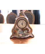 Saca Castelli 2002-12  Mantel Clock Italian Pottery OG/OROB-16 Made in I... - €97,63 EUR