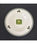 Gibson John Deere Tractor Logo 9" Rimmed Soup Salad Bowl plate - $17.81