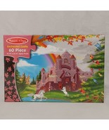 Melissa &amp; Doug Enchanted Castle Jigsaw Puzzle 60 Pcs New In Box 10.25&quot; x... - $18.95