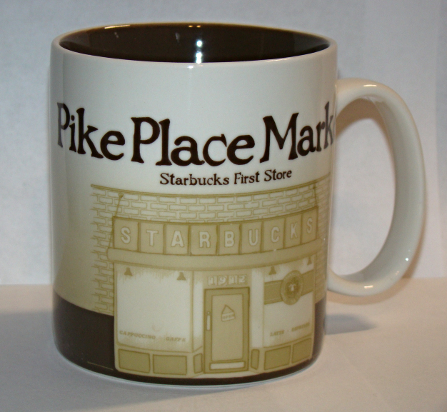 STARBUCKS Collector Series - 16oz. Mug - Pike Place Market - $65.00