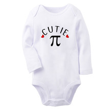 Cutie Pie Novelty Romper Baby Bodysuit Newborn Infant Jumpsuit One-Piece Outfits - £8.88 GBP
