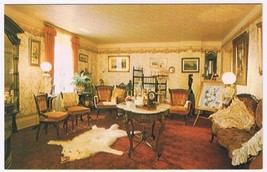 Postcard Woodside National Historic Park Kitchener ON Parlour Timber Wolf Rug - $2.96