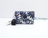 NWT Kipling AC3739 PIXI Snap Medium Trifold Wallet Nylon Floral Flourish... - $36.95
