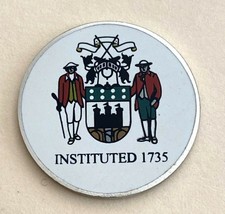 Instituted 1735 (Royal Burgess Golfing Society) Coin Golf Ball Marker Scotland - £14.94 GBP