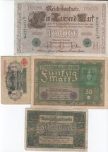 Germania, Tutti Diverso, Lotto Di 4, Misto Collezione, Old Problema Banc... - $15.67