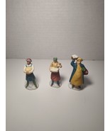 Dept 56 Shopkeepers Set of 3 Heritage Village Collection  - NO BOX - $183.91 MXN