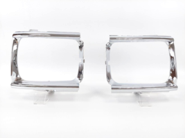Fit For Toyota Pickup 89-91 2WD Headlight Door Bezel Chrome Light Case &amp;... - $55.92