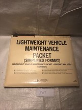 JJ Keller 102-F Lightweight Vehicle Maintenance Packet Fleet Service Exp... - $9.90