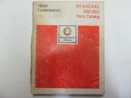 Detroit Diesel Allison Transmissions MT 640 643 650 653 Parts Catalog OEM - £71.92 GBP