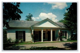 Little White House Warm Springs Georgia GA UNP Chrome Postcard R31 - £2.24 GBP