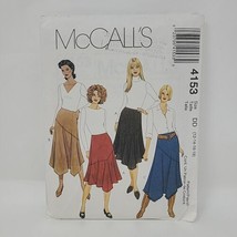 McCall&#39;s 4153 Size DD 12-14-16-18 Sewing Pattern UNCUT Flare Asymmetric ... - £7.90 GBP