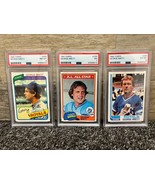 1980 1981 &amp; 1982 George Brett PSA Graded MLB Trading Cards - Vintage! - $116.09