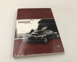 2010 Ford Fusion Owners Manual Handbook OEM J03B26011 - $14.84