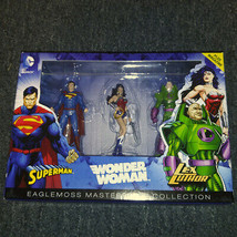 DC Superman Wonder Woman Lex Luthor Justice League Large Figurine Box Set - £35.72 GBP