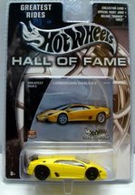 Hot Wheels 2002 Hall Of Fame 1:64 Scale 35th Anniversary Yellow Lamborghini Diab - £77.00 GBP